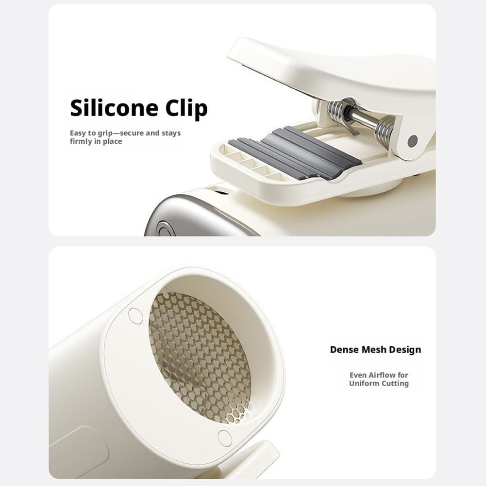 2026 Semiconductor Cooling Car Clip On Fan - 360° Rotation, 199 Speeds Adjustable - image 5
