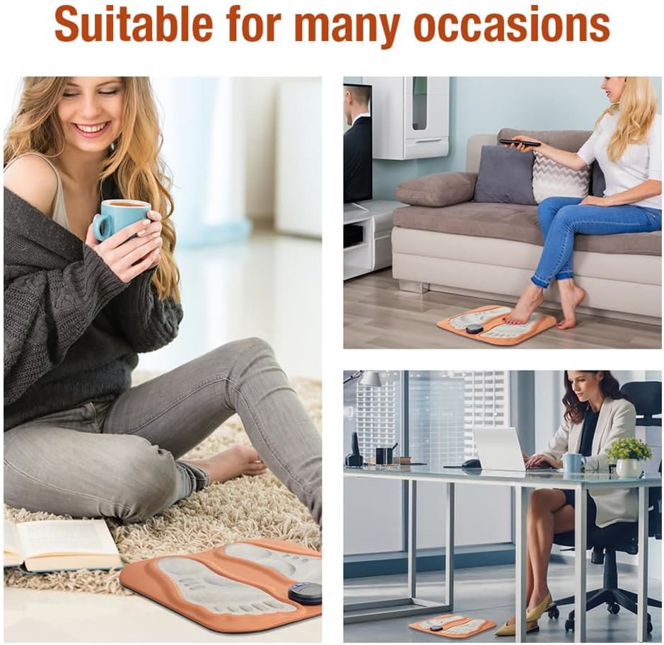 Household Pulse Foot Massage Mat, Meridian Sole Relaxation Cushion - image 8