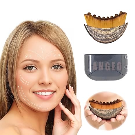 💥Buy 1 get 1 free 💥New Lymphatic Contour Face Brush for Sculpting - Brown - 🔥Buy 3 get 3 free（6PCS，Save $40) - image 5
