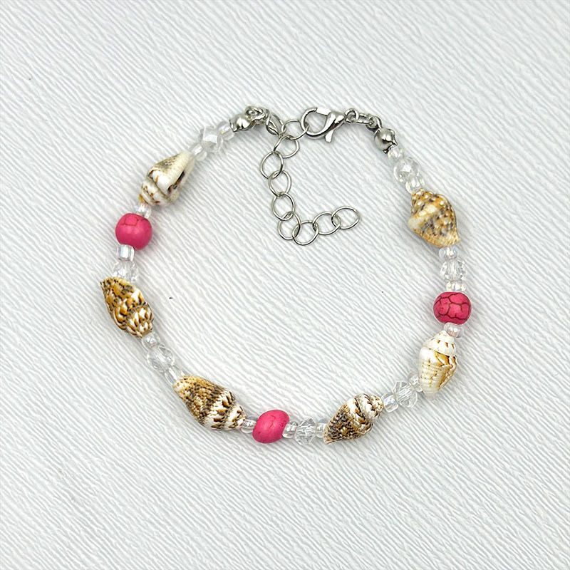 Beach Shell And Starfish Handmade Bracelet - 32 - 15-20cm - image 39