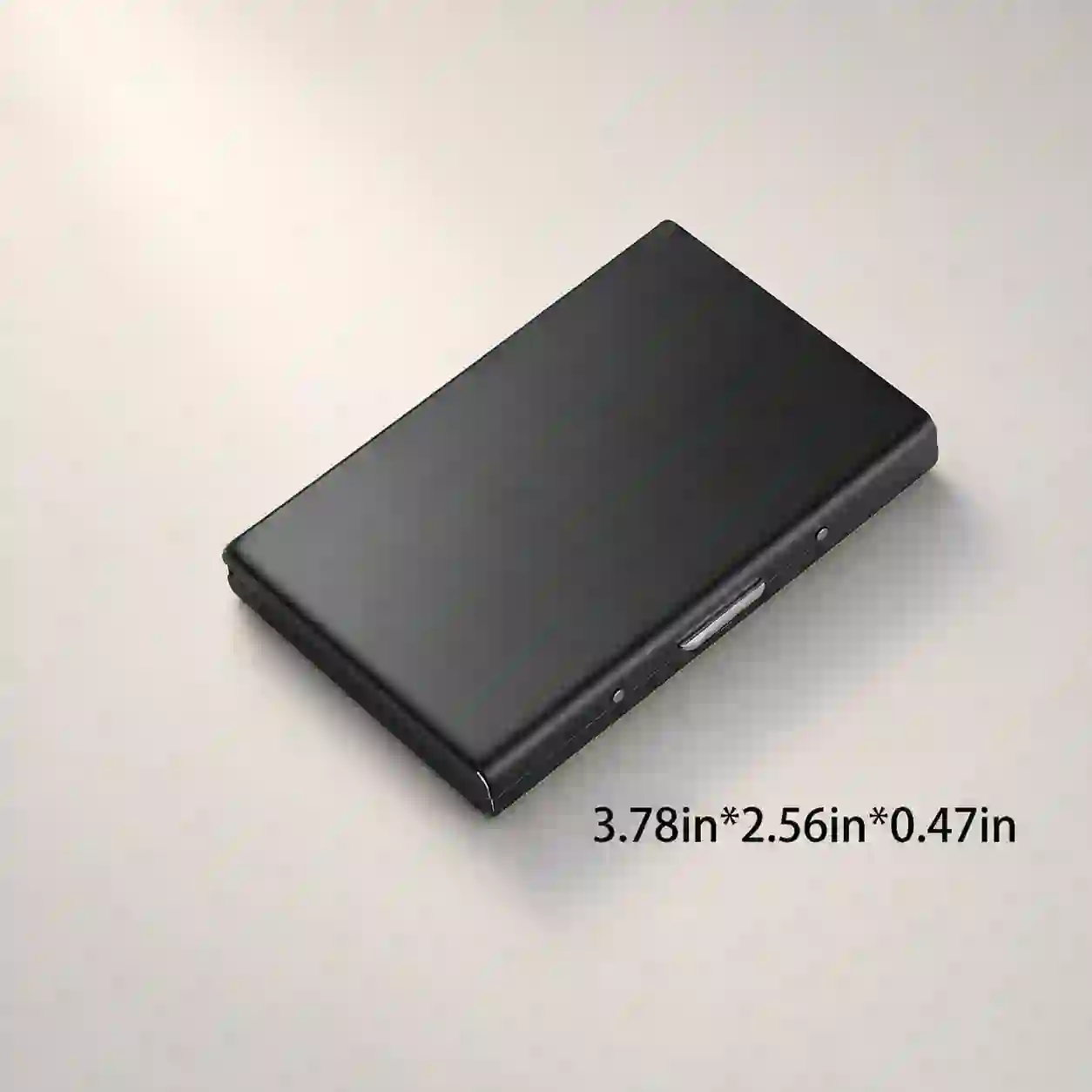 RFID Blocking Stainless Steel Card Holder, Slim Portable Anti‑Theft Metal Credit Card Cas - image 7