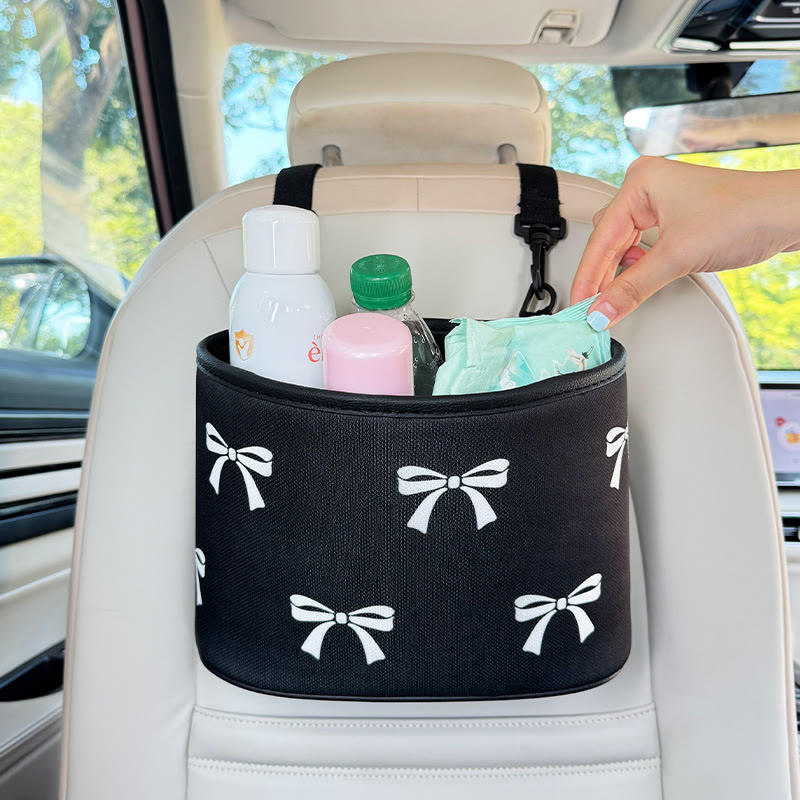 Car Storage Bag, Car Rear Seat Storage Bag,  Boujee Car Accessories - D - image 10