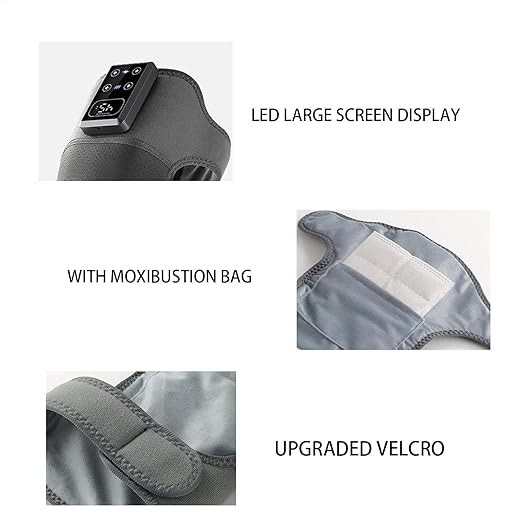 Heated Knee Massager, Wireless Heating Knee Brace for Elbow Calf Arm Shoulder - image 7