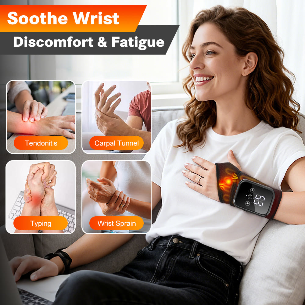 Hand relief device, alleviates carpal tunnel syndrome, arthritis, and wrist pain — rechargeable and portable - image 8