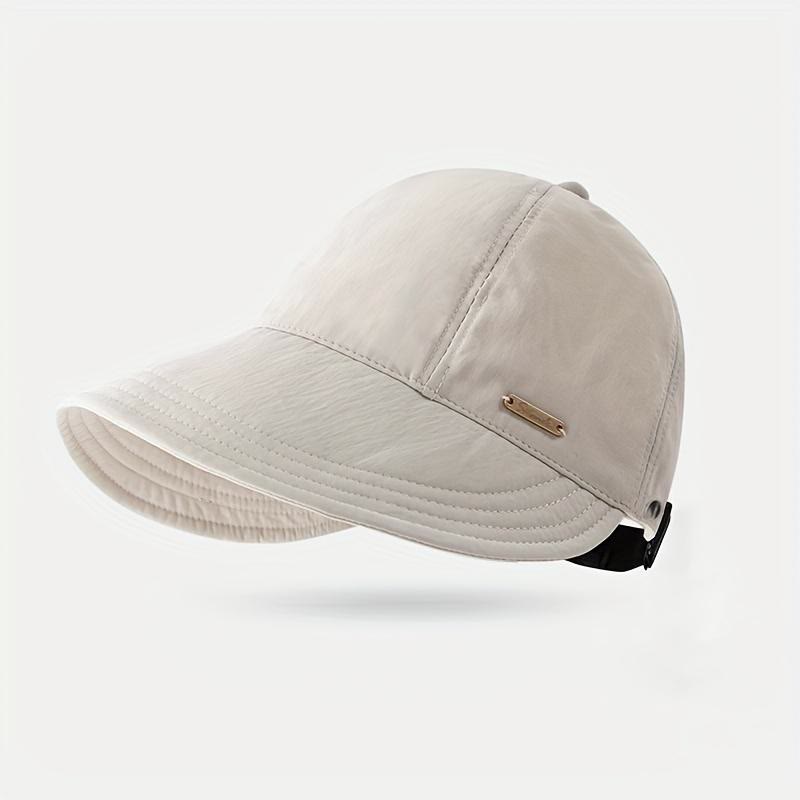 Women's Wide Brim Sun Visor Hat - UPF 50+ Open Top Cap - image 5