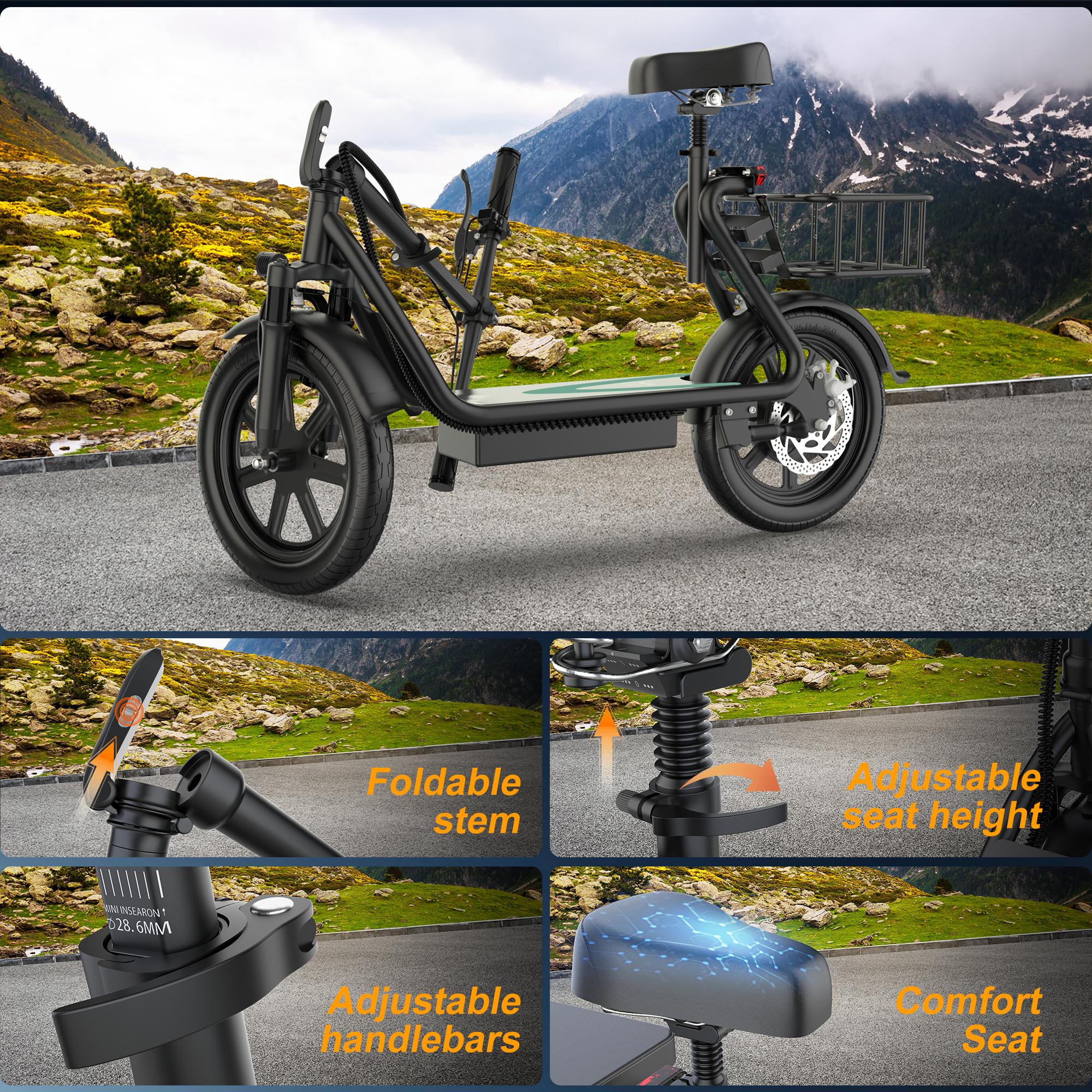 Electric Scooter, 500W Motor, Top Speed 22 MPH, Long Battery Life, 22-28 Miles per Charge, LCD Display, Dual Braking System Commuter Scooter for Adults.SummerWins,Father's Day Gife Electric Scooter, 500W Motor, Top Speed 22 MPH, Long Battery Life, 22-28 Miles per Charge, LCD Display, Dual Braking System Commuter Scooter for Adults.SummerWins,Father's Day Gife