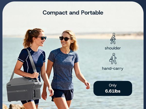 Upstreman 10QT Portable Car Cooler & Warmer Mini Fridge, 12V Adapter, Dual Cooling/Heating, Mini Portable Fridge for Car Trunk, Compact Car Refrigerator with Strap, Multi-Temperature Mini Fridges, Car Accessories for Camping (AR09) Upstreman 10QT Portable Car Cooler & Warmer Mini Fridge, 12V Adapter, Dual Cooling/Heating, Mini Portable Fridge for Car Trunk, Compact Car Refrigerator with Strap, Multi-Temperature Mini Fridges, Car Accessories for Camping (AR09)