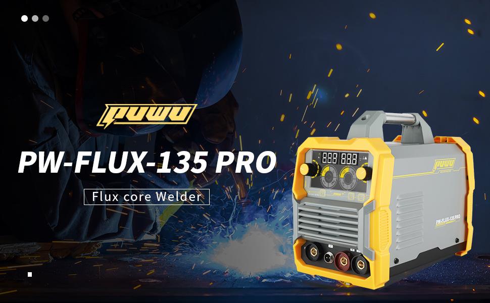 【DealsForYouDays】Puwu 135A 110V MIG Welder,Flux Core Welder with Flux MIG/Lift TIG/Stick 3-in-1 IGBT Inverter LED Digital Display Gasless Welder, Portable Welding Machine, welding machines 【DealsForYouDays】Puwu 135A 110V MIG Welder,Flux Core Welder with Flux MIG/Lift TIG/Stick 3-in-1 IGBT Inverter LED Digital Display Gasless Welder, Portable Welding Machine, welding machines