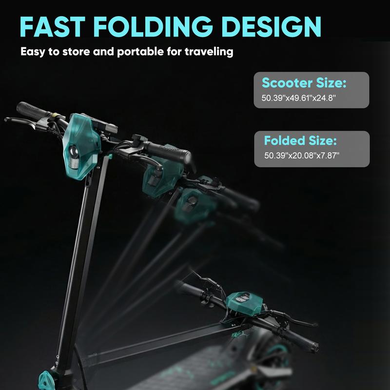 Patinete eléctrico G2/G2Pro para adultos, motor sin escobillas de 800/1000 W*2, neumáticos todoterreno de 10", autonomía de 45/56 km/h, patinete eléctrico plegable para desplazamientos urbanos con pantalla LED, sistema de doble frenado y baterías H.