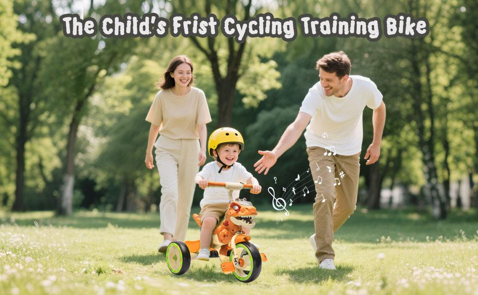 Kids Ride On Three-Wheel Dinosaur Tricycle,Wider Light-up Wheels & More Stable Structural Design,Rear Storage Basket,Built-in Music & Lights,Ideal for Safe Cycling Training&Fun Ride For Kids Aged 3-6. summerwins Ride On Car Toddler Bike Trike Bike Kids Ride On Three-Wheel Dinosaur Tricycle,Wider Light-up Wheels & More Stable Structural Design,Rear Storage Basket,Built-in Music & Lights,Ideal for Safe Cycling Training&Fun Ride For Kids Aged 3-6. summerwins Ride On Car Toddler Bike Trike Bike