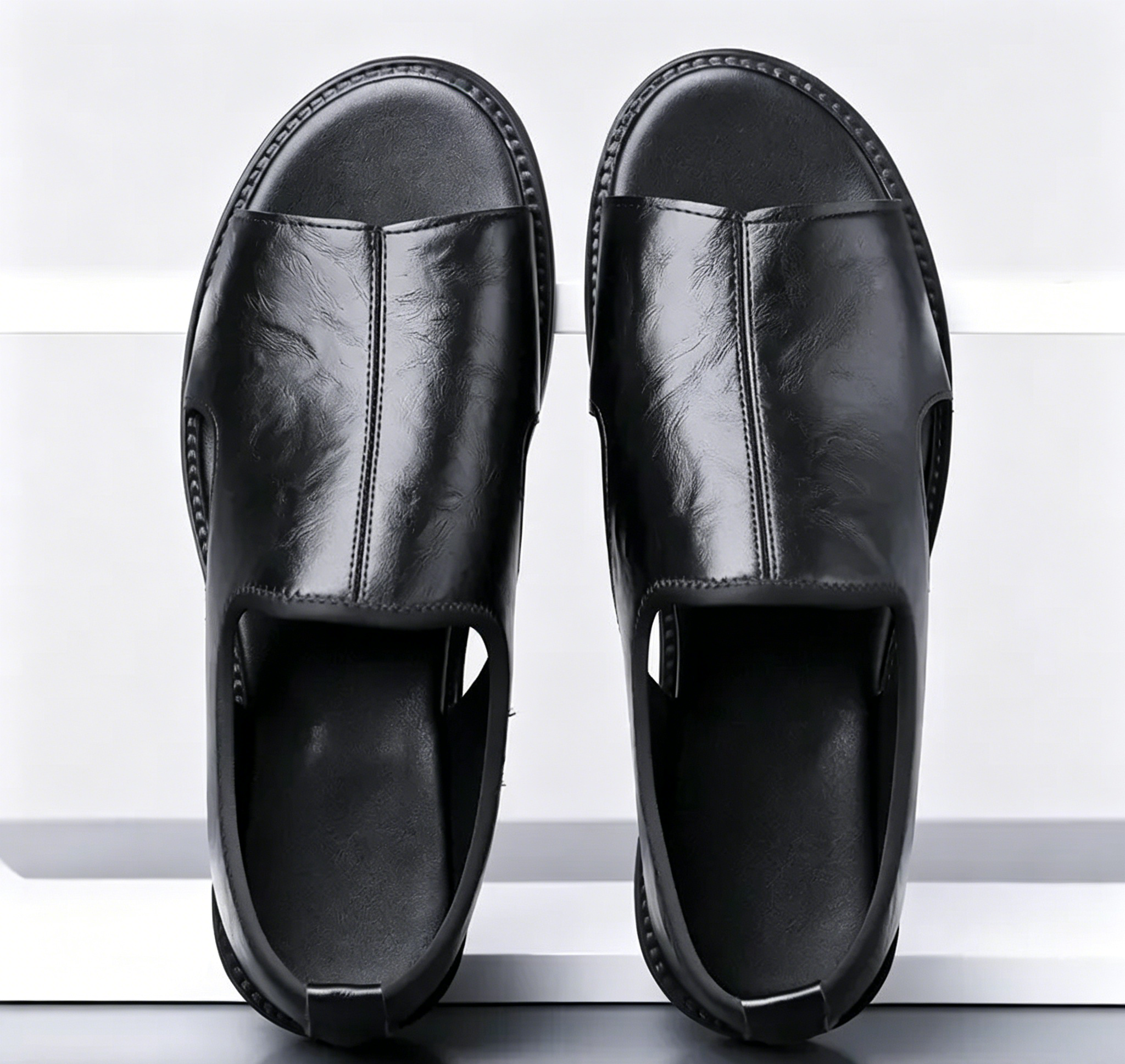 🔥Men鈥檚 Non-Slip Breathable Leather Sandals🏖️