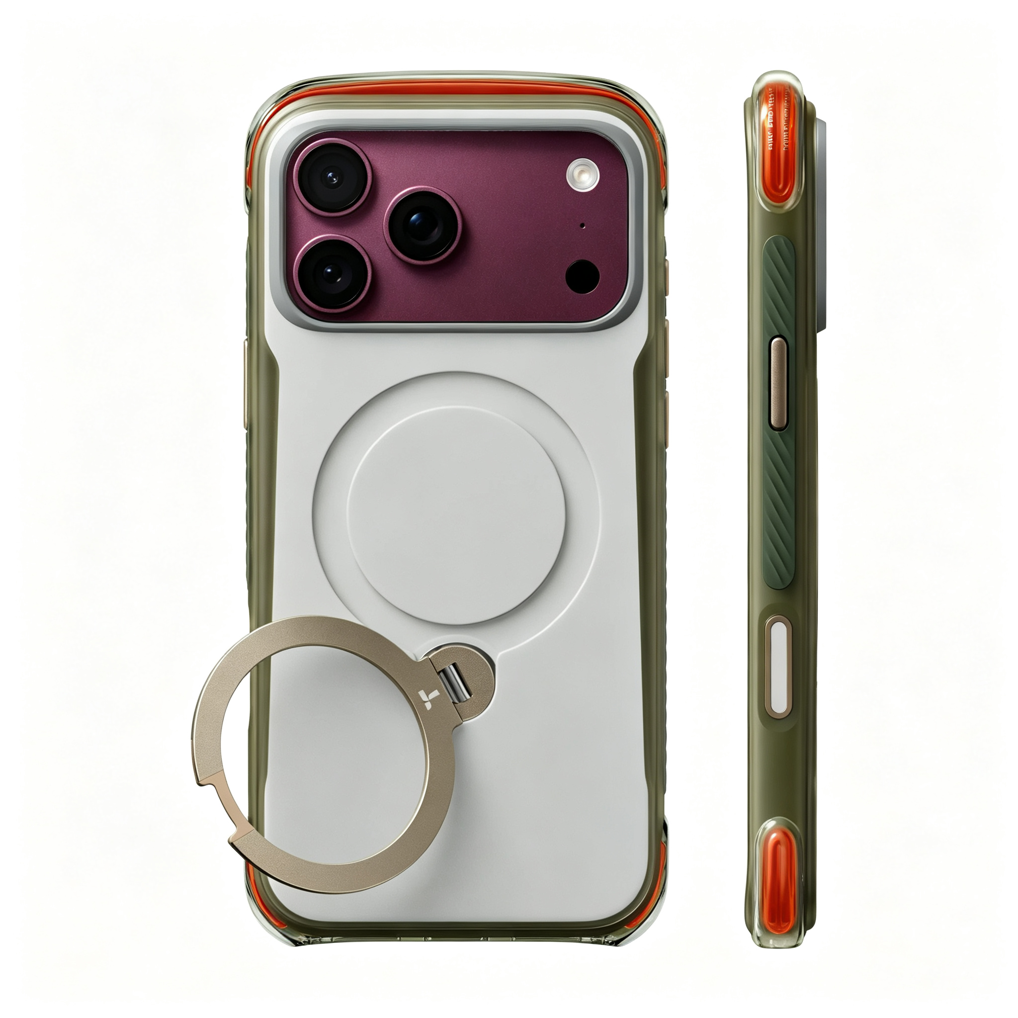 360° Rotating Magnetic Stand Case for iPhone 18 Pro Max