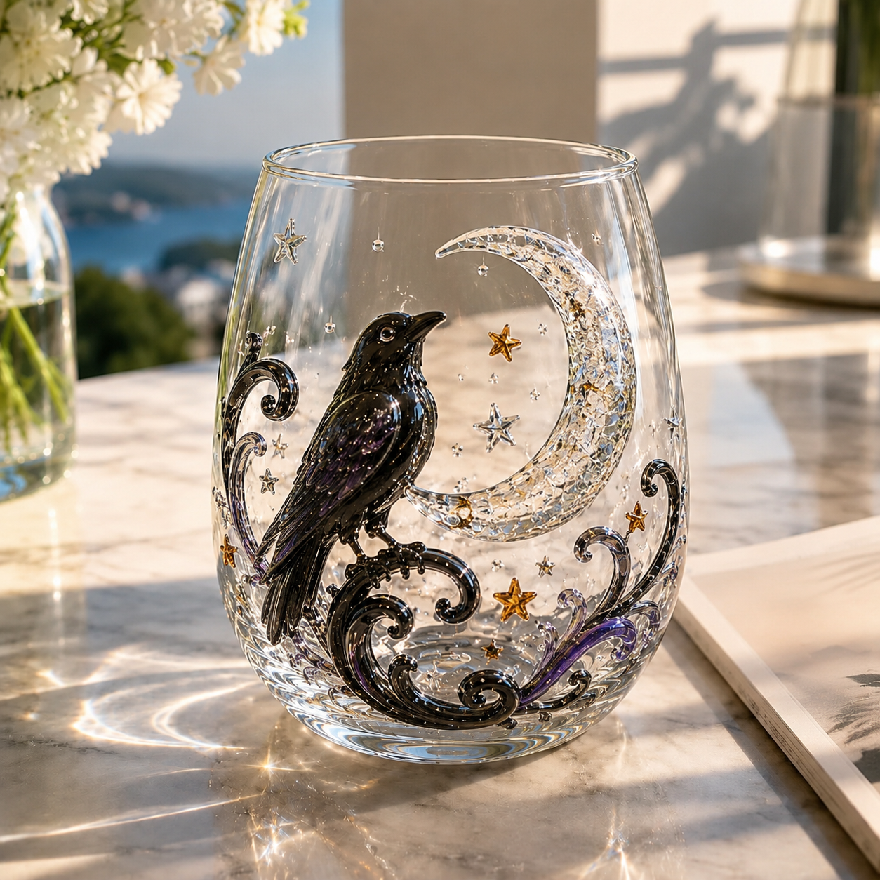 🎃 3D Halloween Glassware Collection | Spooky Designs, Festive Sips & Cozy Fall Moments