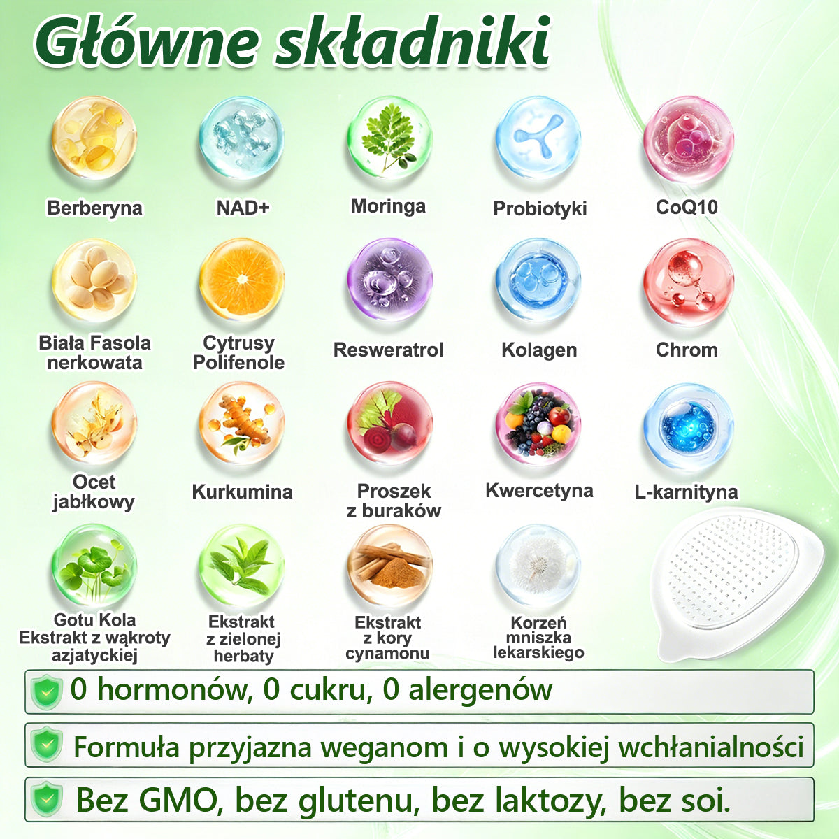 🇵🇱 Oficjalny sklep | 💯𝐏𝐙𝐆𝐎𝐍𝐄® Moringa·Berberyna×NAD+ 10-w-1 Plaster (Natychmiastowy efekt, widoczne rezultaty po 7 dniach) ✅ Stosowane w celu utraty wagi, poprawy zwiotczałej skóry, leczenia cukrzycy, bezdechu sennego i problemów ze stawami.
