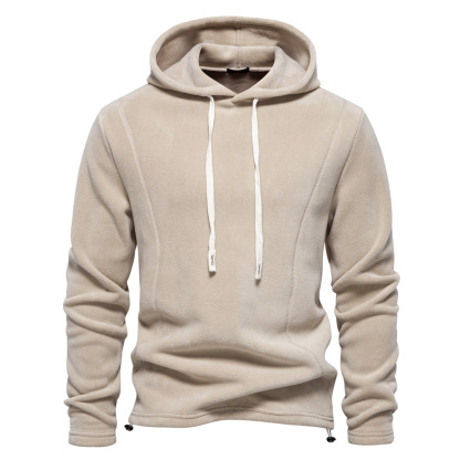 🔥The Last Day 49% OFF🔥Men's Stand Collar Half Zip Long Sleeve Hoodie Sweatshirt Fleece Pullover