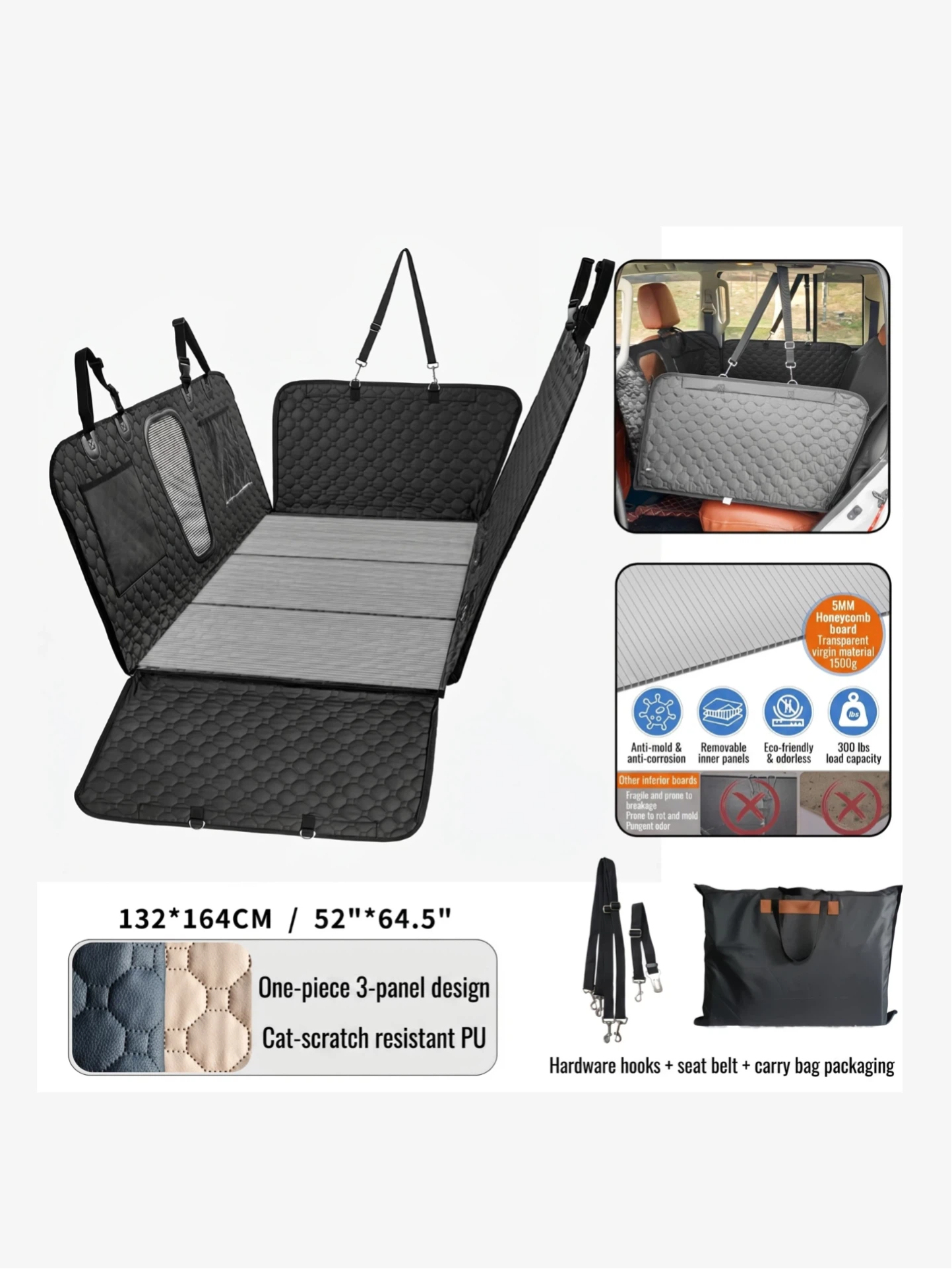 PetSuite Back Seat Protector
