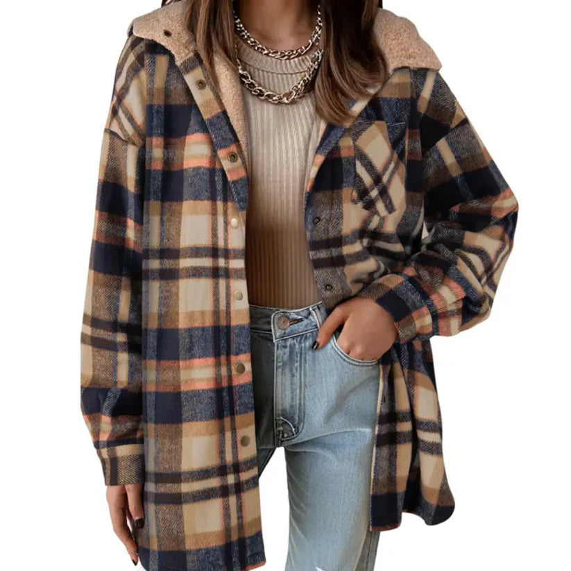 CLEARANCE SALE🔥Teddy Bear Cozy Flannel Jacket