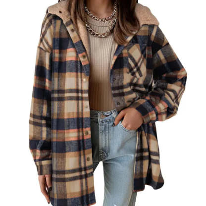 CLEARANCE SALE🔥Teddy Bear Cozy Flannel Jacket