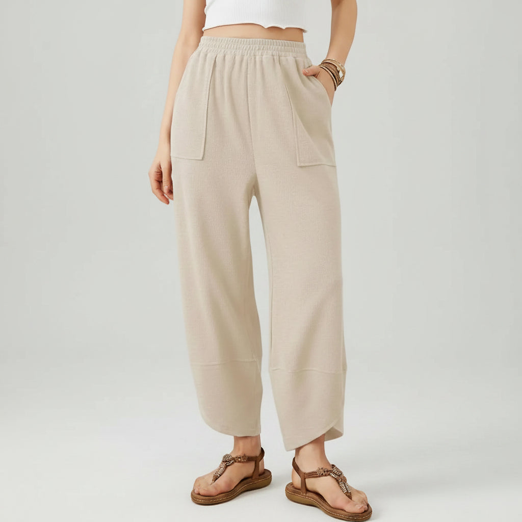 CLEARANCE SALE🔥Women Pants Casual Loose Fit Straight Leg Lightweight Summer Trousers