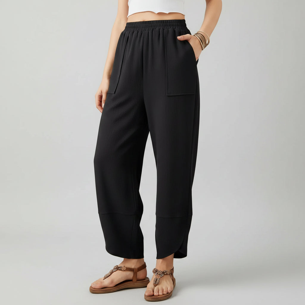 CLEARANCE SALE🔥Women Pants Casual Loose Fit Straight Leg Lightweight Summer Trousers
