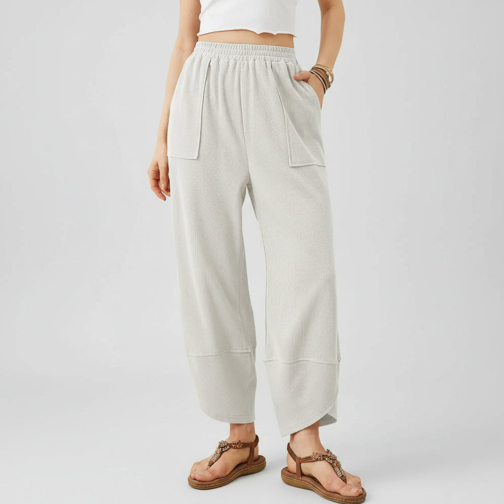 CLEARANCE SALE🔥Women Pants Casual Loose Fit Straight Leg Lightweight Summer Trousers