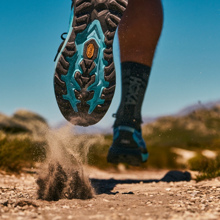 Close up of the Mafate 5 sole