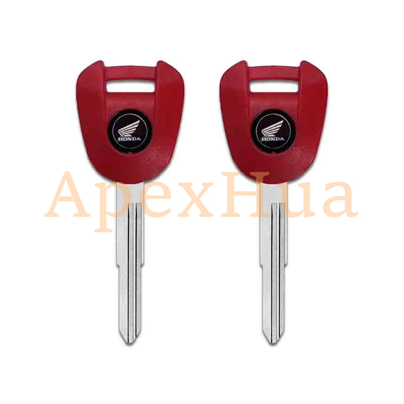 motorcycle key, suitable for: Honda key CB400 CBR600 F5 CBR1000 motorcycle key embryo (can be placed anti-theft chip)