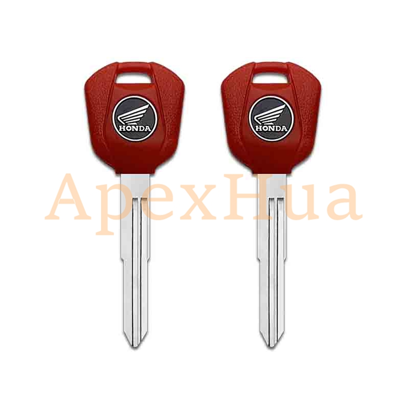 motorcycle key,for: Honda CB1300 CB400 VTEC Wasp 600 CBR1000 motorcycle key(can be placed anti-theft chip)
