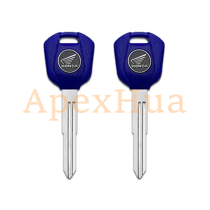 motorcycle key,for: Honda CB1300 CB400 VTEC Wasp 600 CBR1000 motorcycle key(can be placed anti-theft chip)
