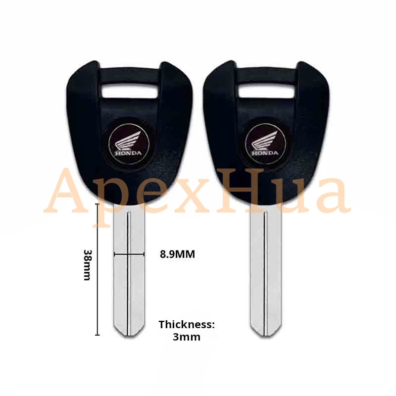 motorcycle key, for: Honda CBR650 CB650F CB500X CBR1100 MN4 motorcycle key embryo.(can be placed anti-theft chip)