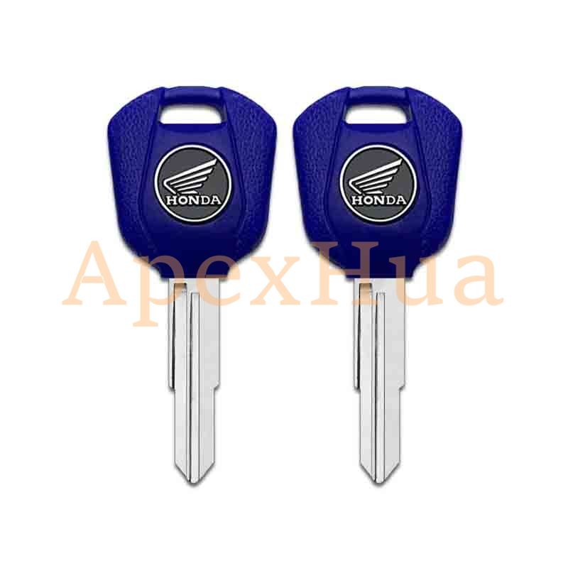 motorcycle key, suitable for: Honda Cruise GL1800 Gold Wing 1800 key embryo key embryo(can be placed anti-theft chip)