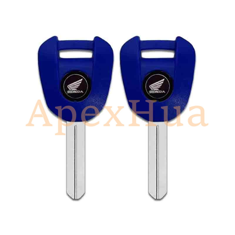 motorcycle key, for: Honda CBR650 CB650F CB500X CBR1100 MN4 motorcycle key embryo.(can be placed anti-theft chip)