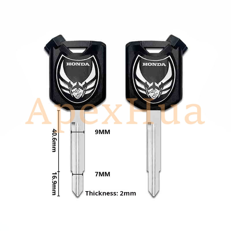 motorcycle key, suitable for: Honda LEAD125 Sky Blade Thai Scimitar Uke motorcycle key embryo(including magnet)
