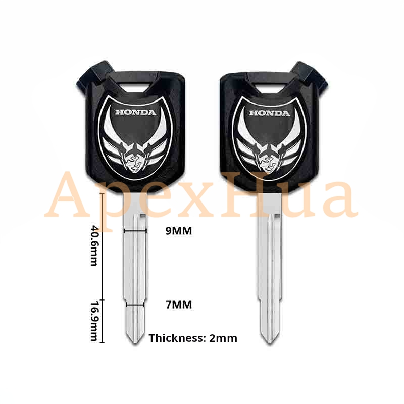 motorcycle key, suitable for: Honda LEAD125 Sky Blade Thai Scimitar Uke motorcycle key embryo(including magnet)