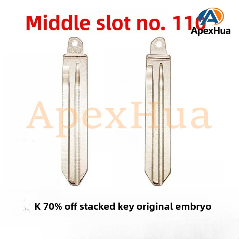 Original Style 110# Factory Metal Folding Key Blade Replacement for Kia K3 Remote Car Key