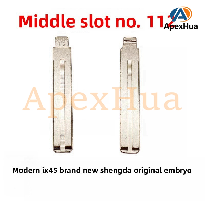 Original Style 112# Folding Key Blank Replacement Head for Hyundai IX45 Santa Fe