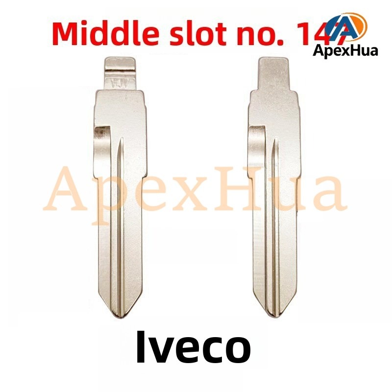 Middle Groove 147# Premium Chino Modified Folding Key Blank for Nanjing Iveco