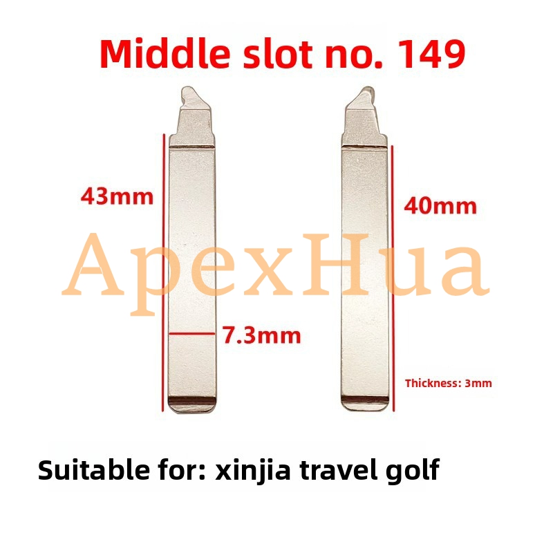 Original Style 149# Folding Remote Key Blank for Volkswagen New Golf and Golf Sportsvan