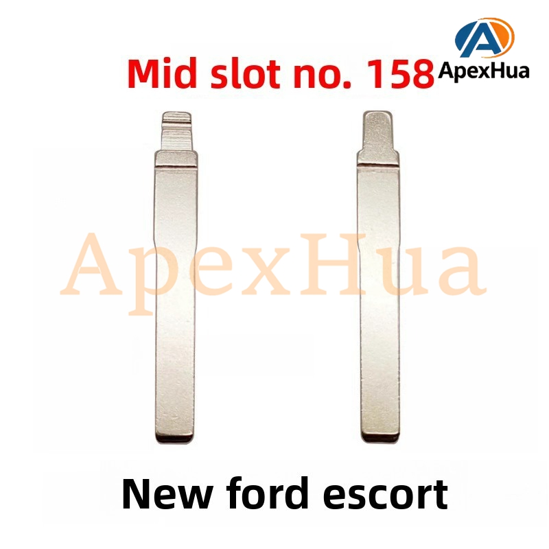 Original 158# Metal Folding Remote Key Blank Replacement for Ford Escort