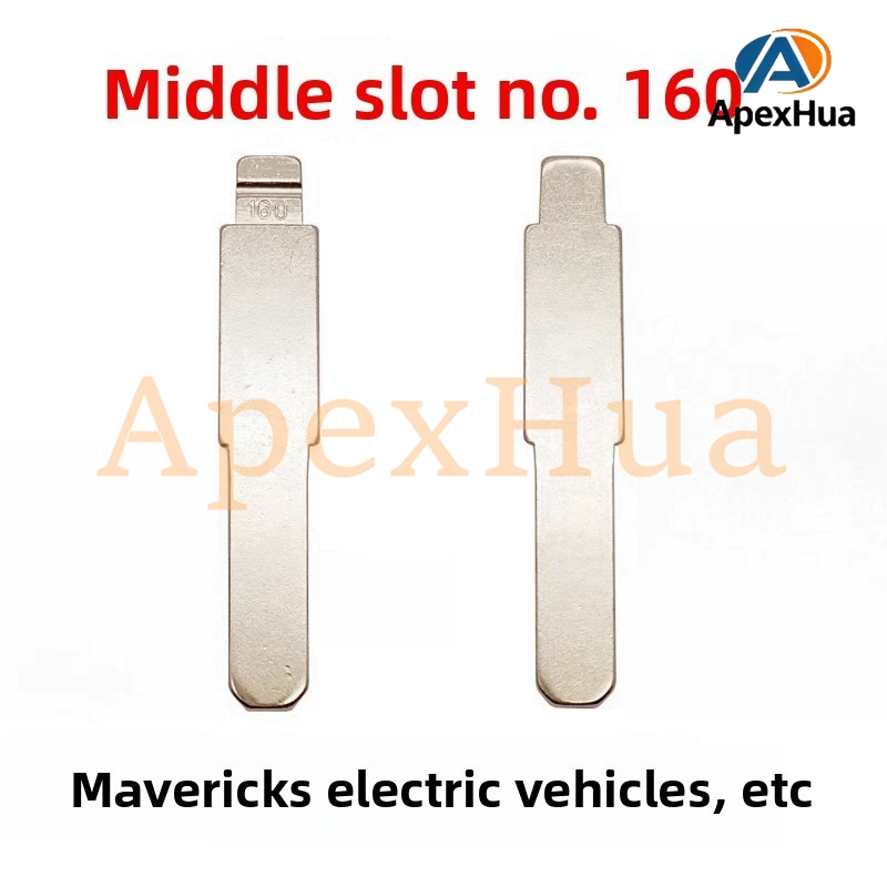 Middle Groove 160# Internal Milling Folding Key Blank for Niu Electric Scooter