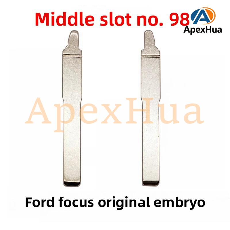 Original Style 98# Factory Brass Folding Key Blank Replacement Blade for Ford Focus