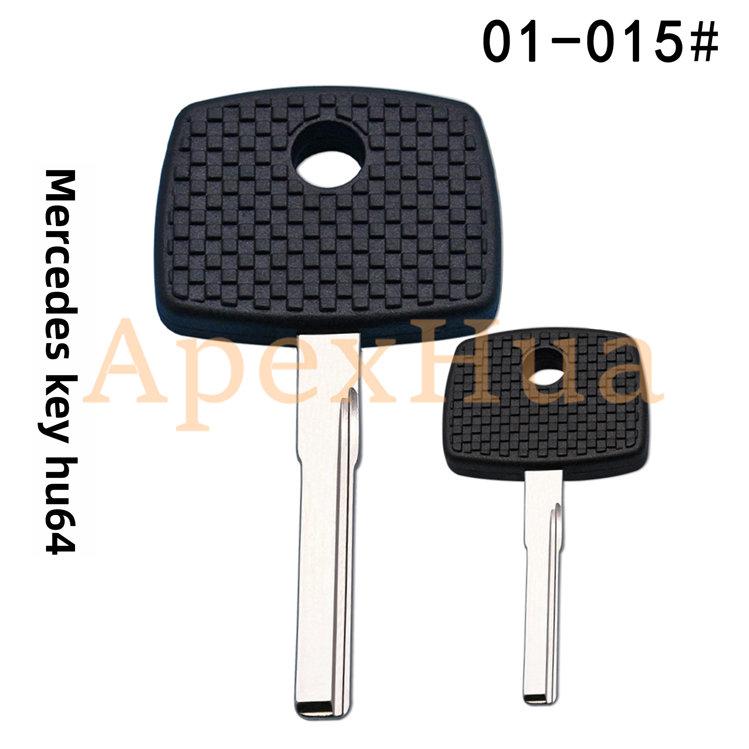 for: Mini Mercedes-Benz Secondary Key Shell, New Mercedes-Benz High-Quality Side Milling Secondary Car Key, Spare Secondary Key Shell