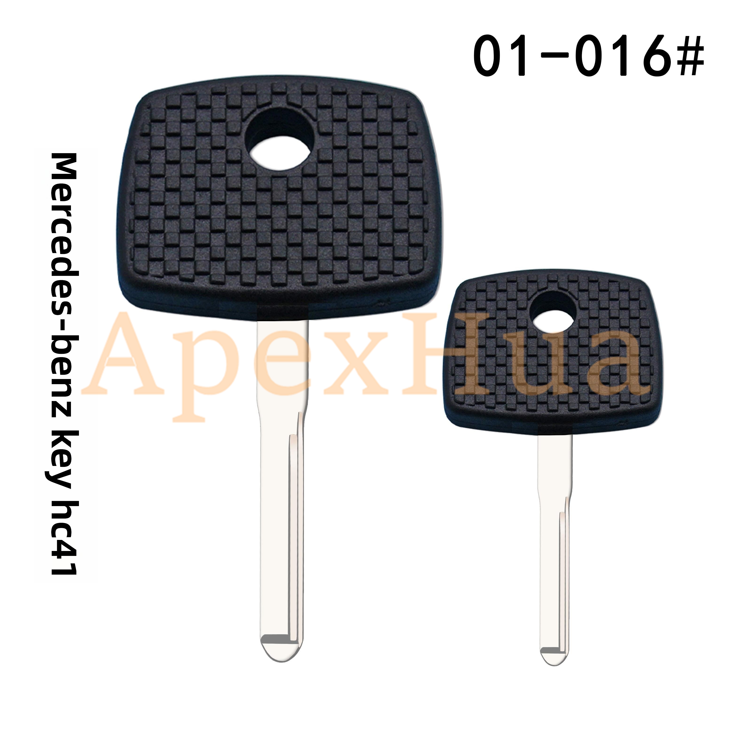 for: Mini Mercedes-Benz Secondary Key Shell, New Mercedes-Benz High-Quality Side Milling Secondary Car Key, Spare Secondary Key Shell