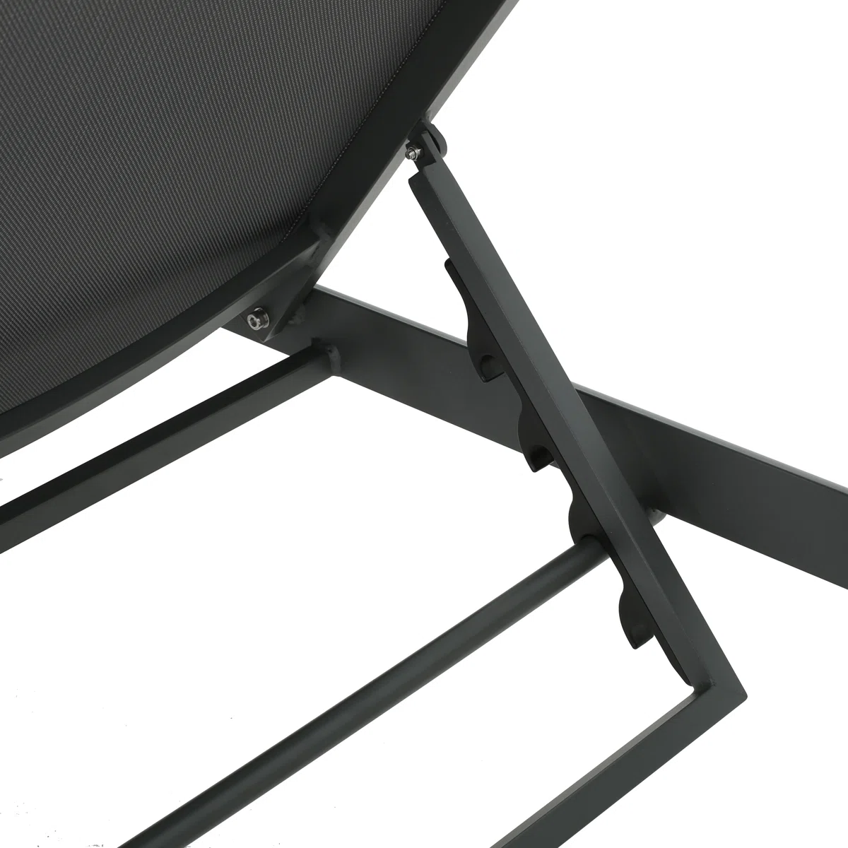Vireon Sun – Lot de 2 transats inclinables en aluminium avec toile respirante