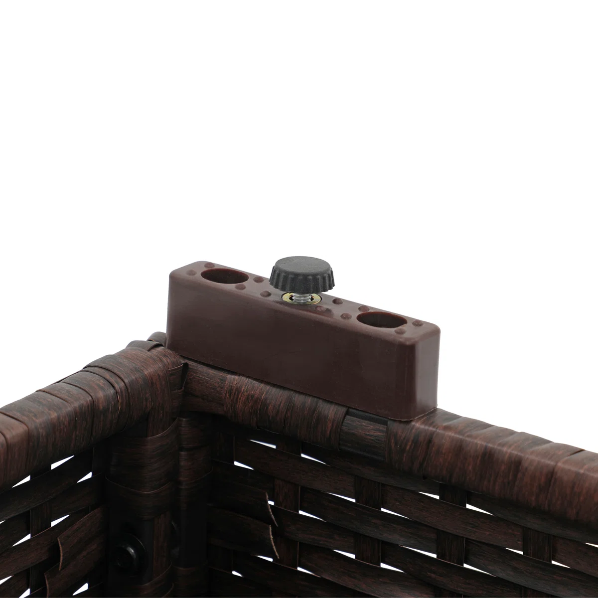 [Copy]Eudira – Salon de Jardin Modulable 4 Places en Rotin avec Coussins Confort 