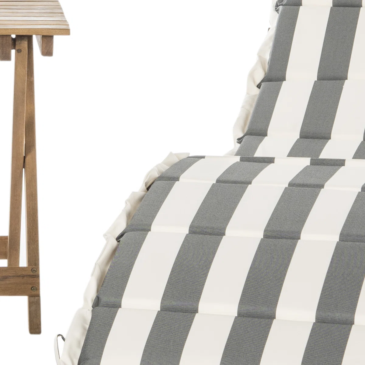 Aloisa – Ensemble Transats avec Coussin et Table d’Appoint 