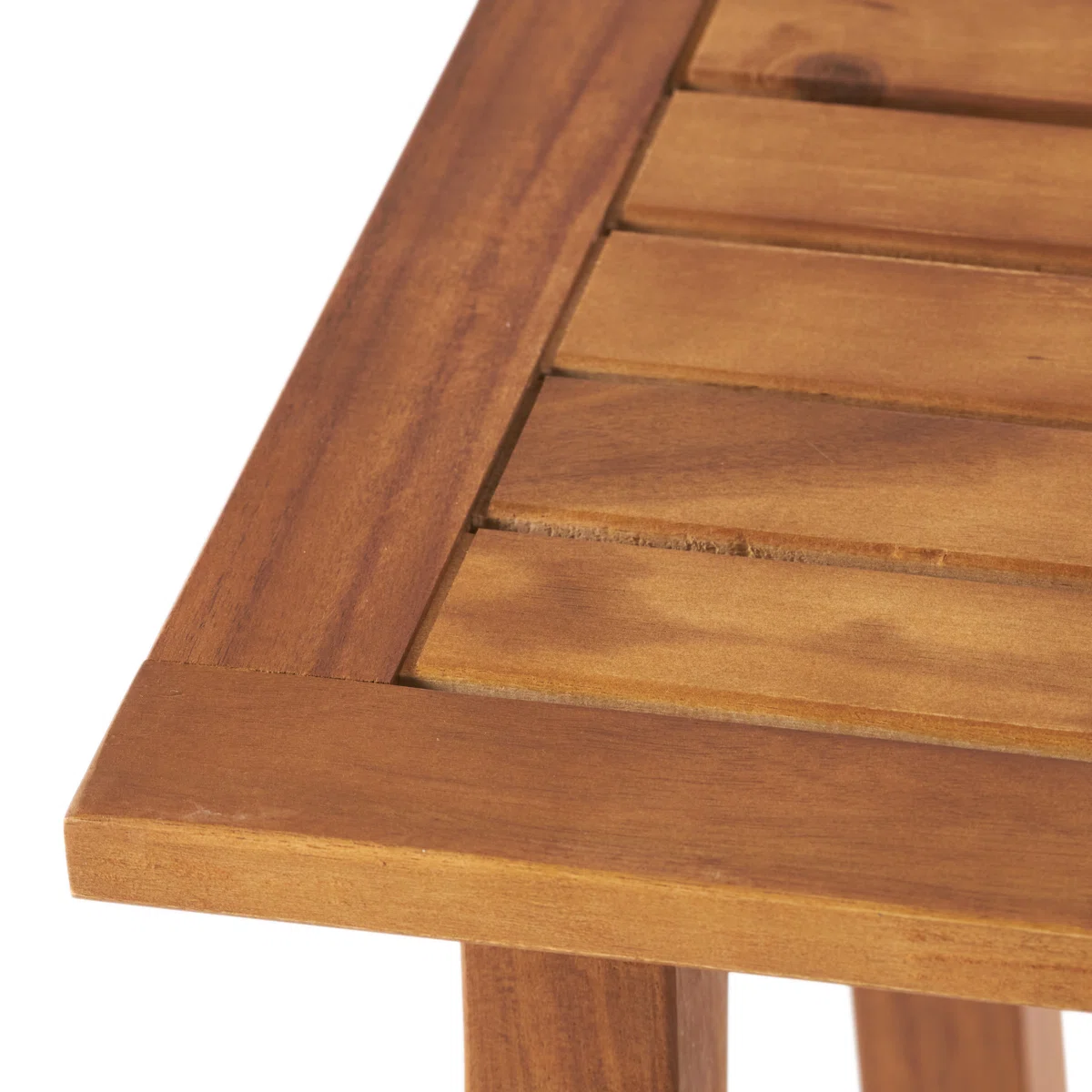 Solea Duo – Salon de jardin 2 places en bois d’acacia avec coussins