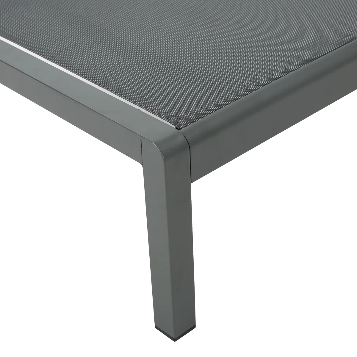 Caggiana – Lot de 4 Transats Extérieurs en Métal avec Confort Réglable pour Jardin et Piscine 