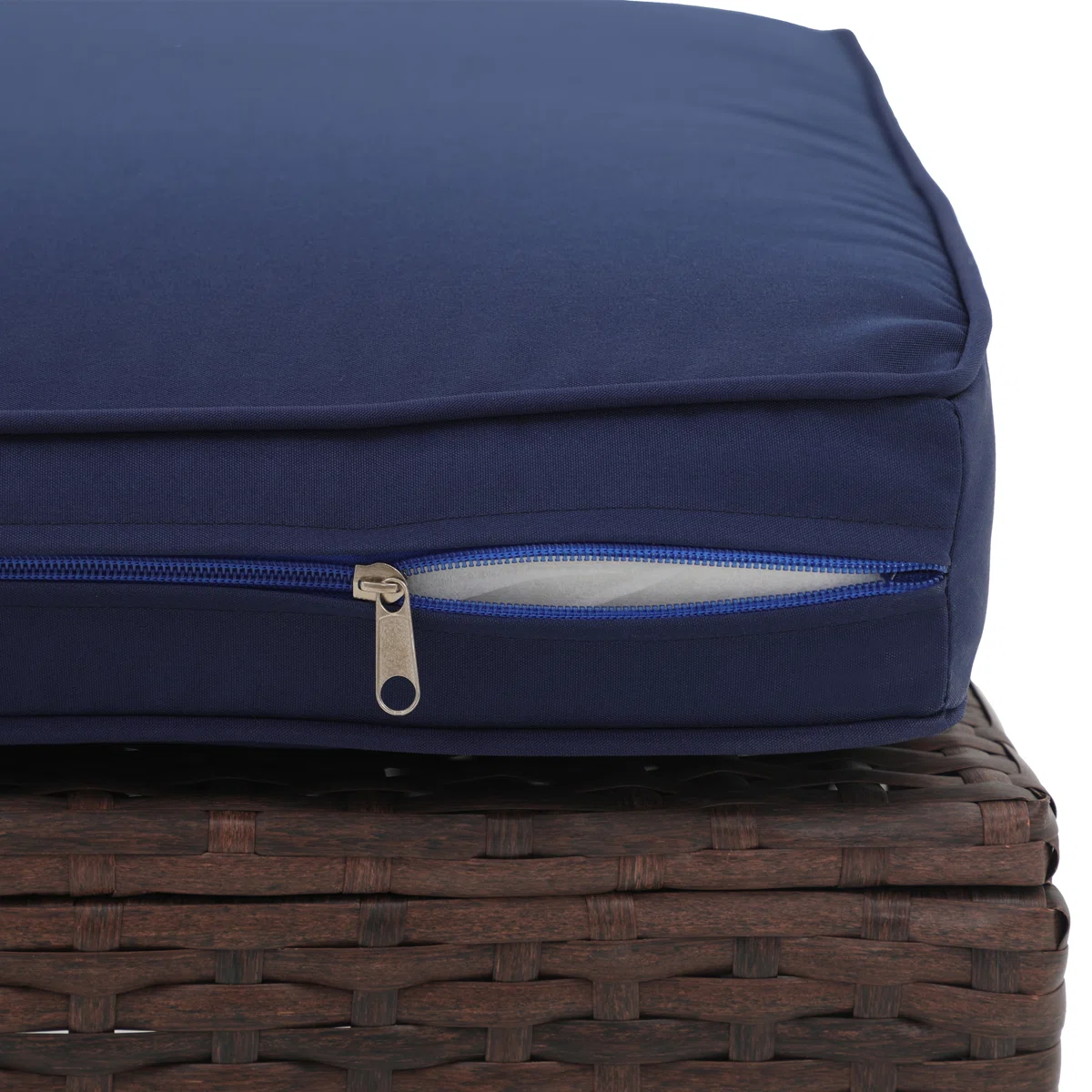 [Copy]Eudira – Salon de Jardin Modulable 4 Places en Rotin avec Coussins Confort 