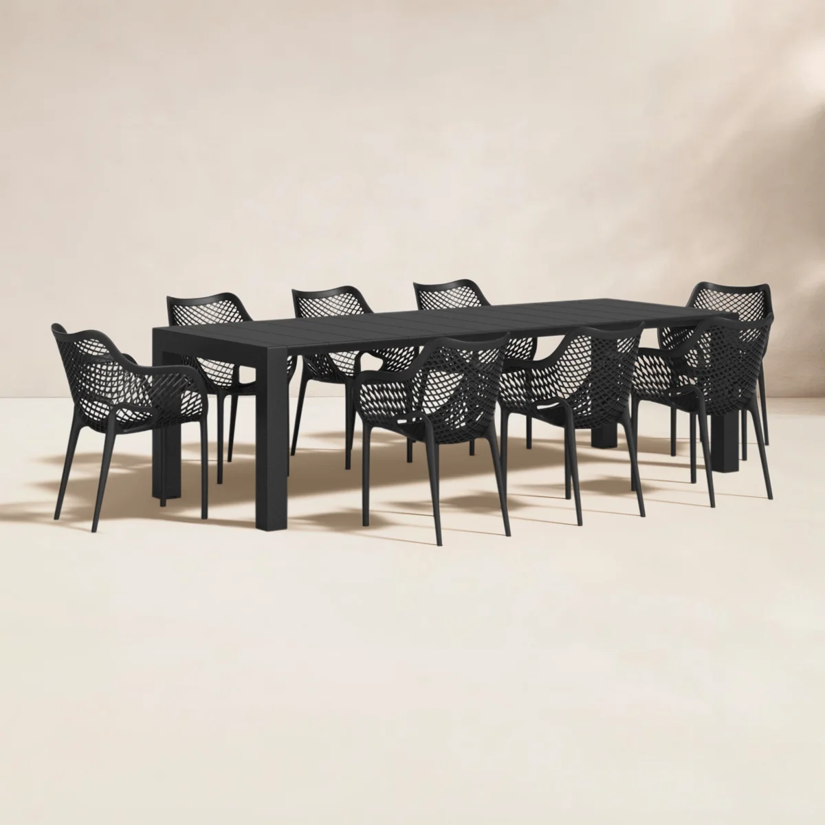 Weston - Ensemble repas de jardin 8 personnes 